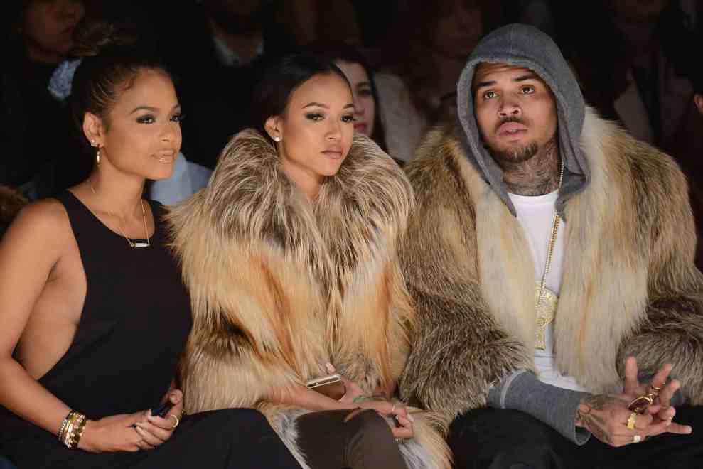 Chris Brown and Karrueche