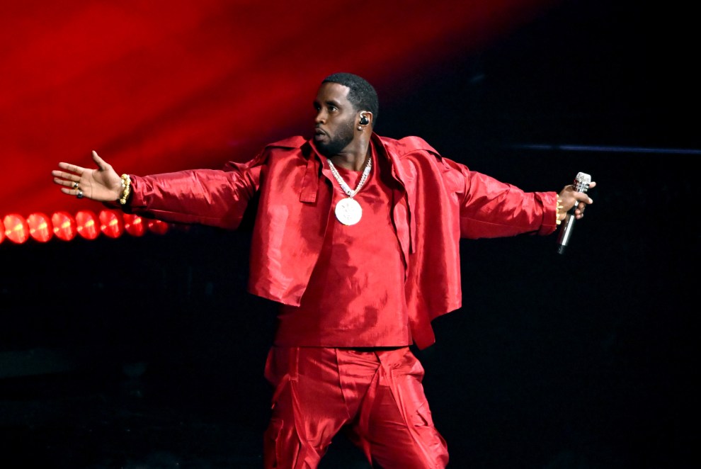 Diddy performs onstage during the 2023 MTV Video Music Awards at Prudential Center on September 12, 2023 in Newark, New Jersey.