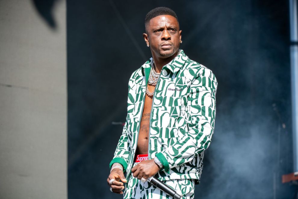 ATLANTA, GEORGIA - OCTOBER 29: Boosie Badazz performs onstage during Day 2 of One MusicFest at Piedmont Park on October 29, 2023 in Atlanta, Georgia.