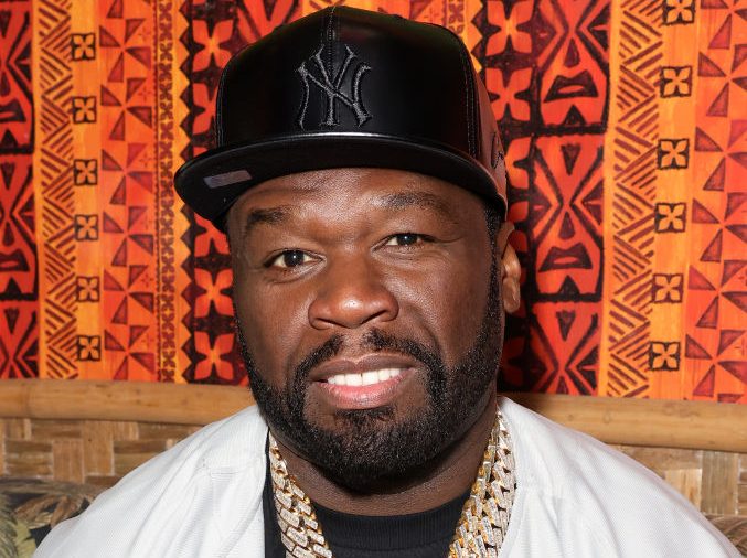 MIAMI, FLORIDA - JUNE 8: 50 Cent is seen visiting Dead Flamingo Bar & Lounge on June 8, 2024 in Miami, Florida.