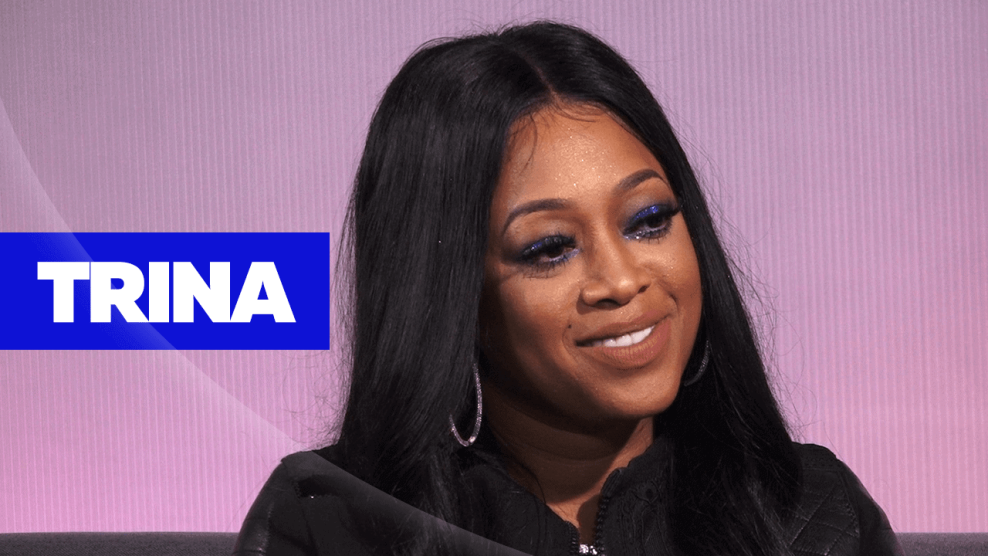 Trina in Hot 97 Studio with Nessa